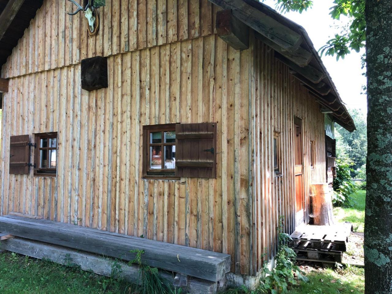 Waldheimathuette Villa Sankt Kathrein am Hauenstein Buitenkant foto