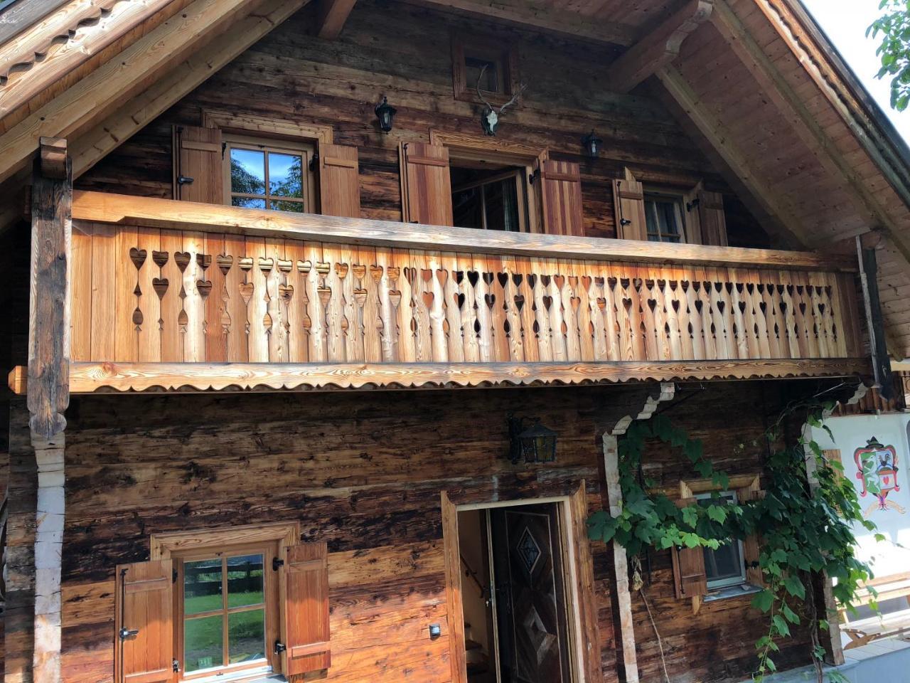 Waldheimathuette Villa Sankt Kathrein am Hauenstein Buitenkant foto