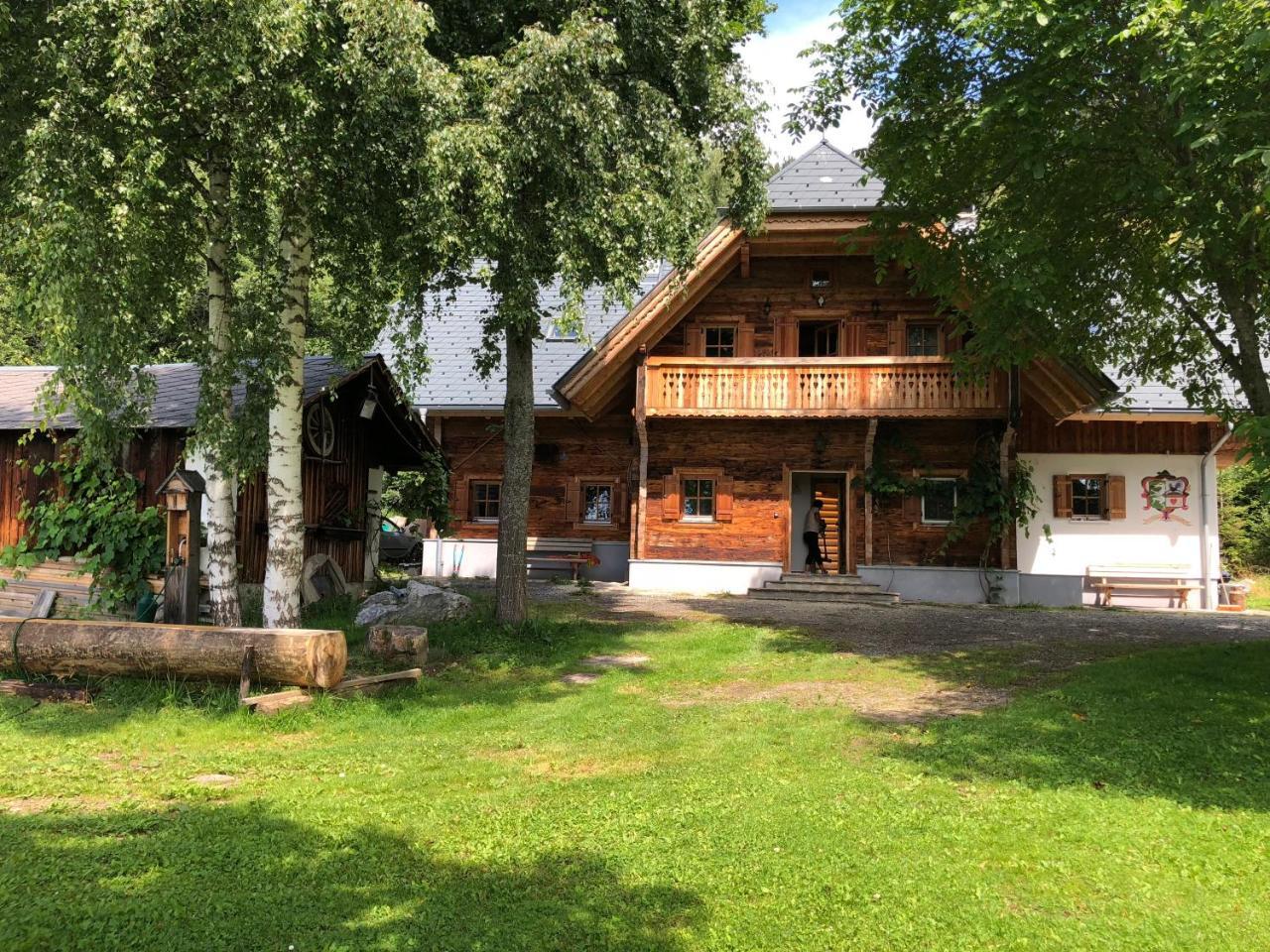 Waldheimathuette Villa Sankt Kathrein am Hauenstein Buitenkant foto