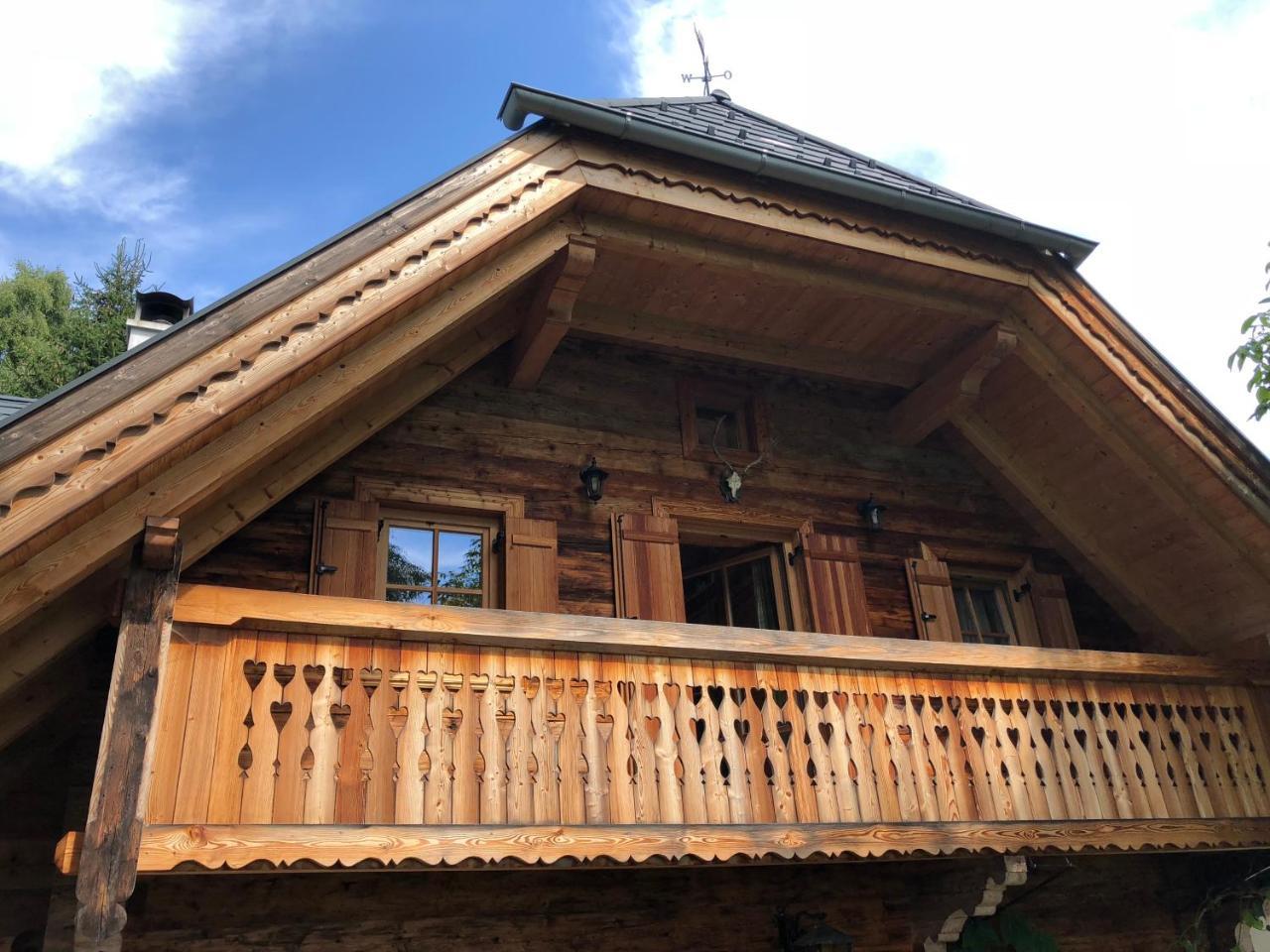 Waldheimathuette Villa Sankt Kathrein am Hauenstein Buitenkant foto