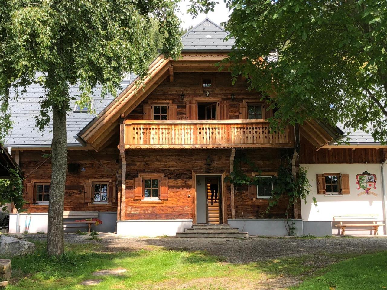 Waldheimathuette Villa Sankt Kathrein am Hauenstein Buitenkant foto