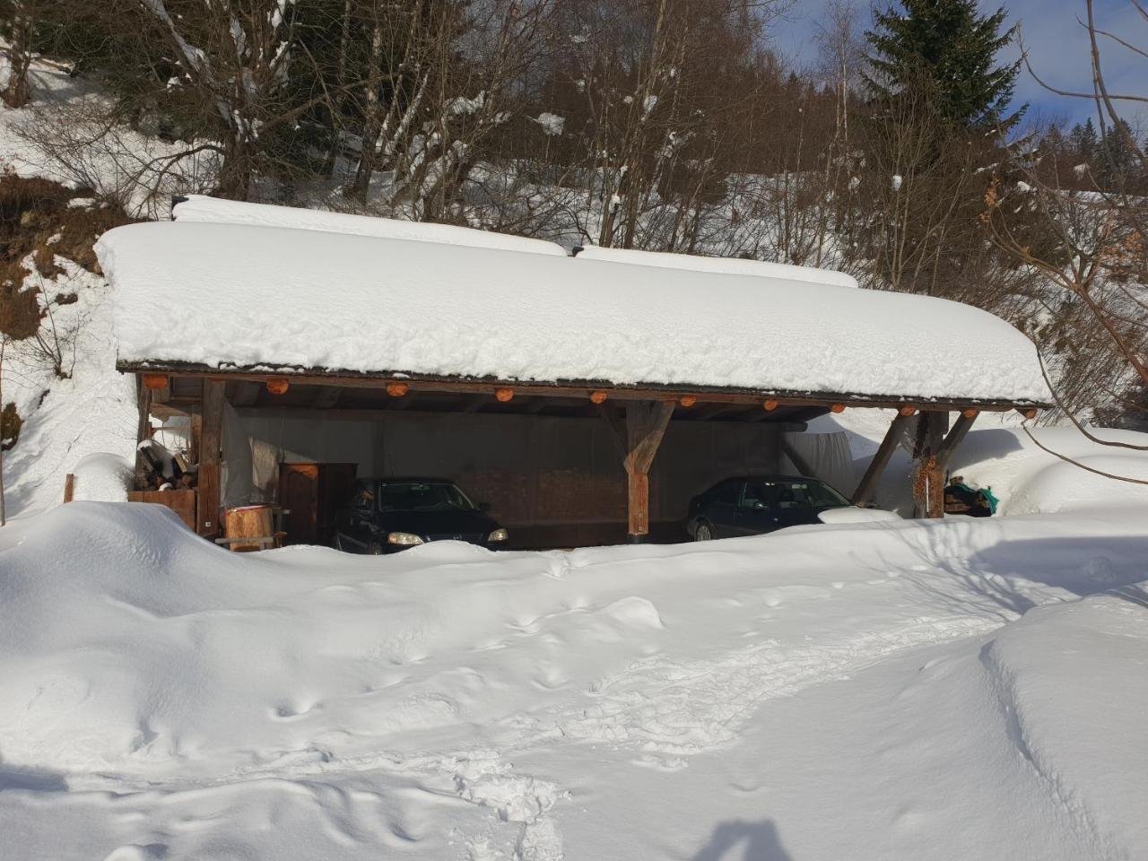 Waldheimathuette Villa Sankt Kathrein am Hauenstein Buitenkant foto
