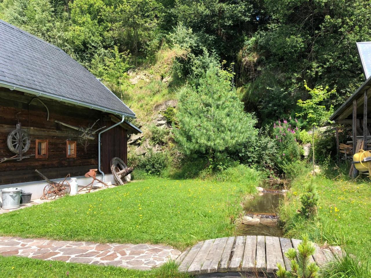 Waldheimathuette Villa Sankt Kathrein am Hauenstein Buitenkant foto
