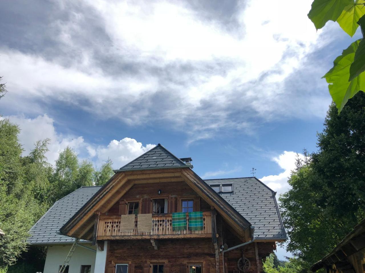 Waldheimathuette Villa Sankt Kathrein am Hauenstein Buitenkant foto