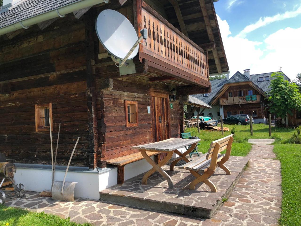 Waldheimathuette Villa Sankt Kathrein am Hauenstein Buitenkant foto